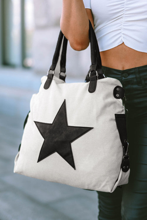 Star Canvas Tote- PC