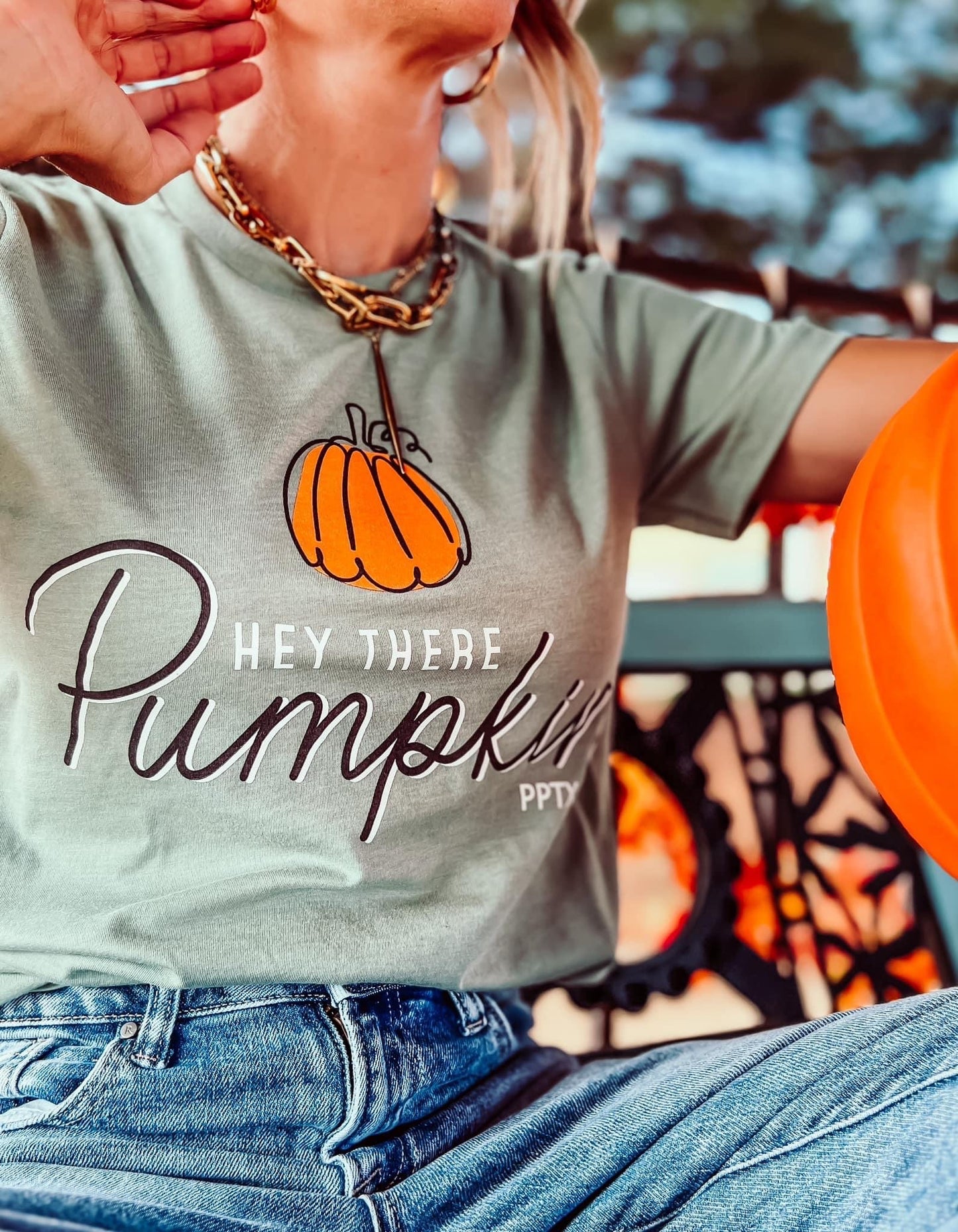 Hey There Pumpkin Graphic Tee