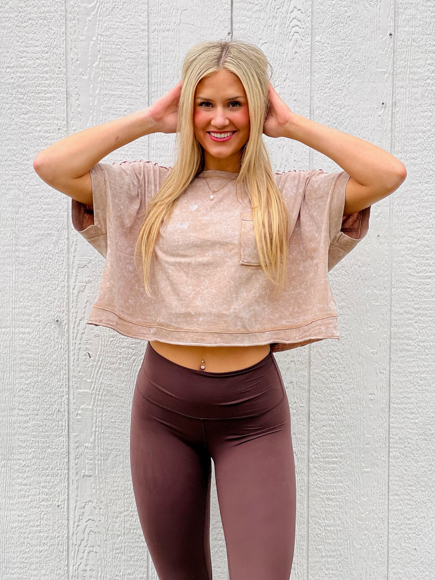 Mocha Acid Wash Crop-DEALS