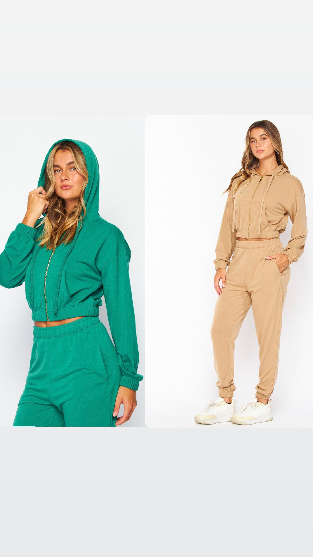 French terry jogger set|