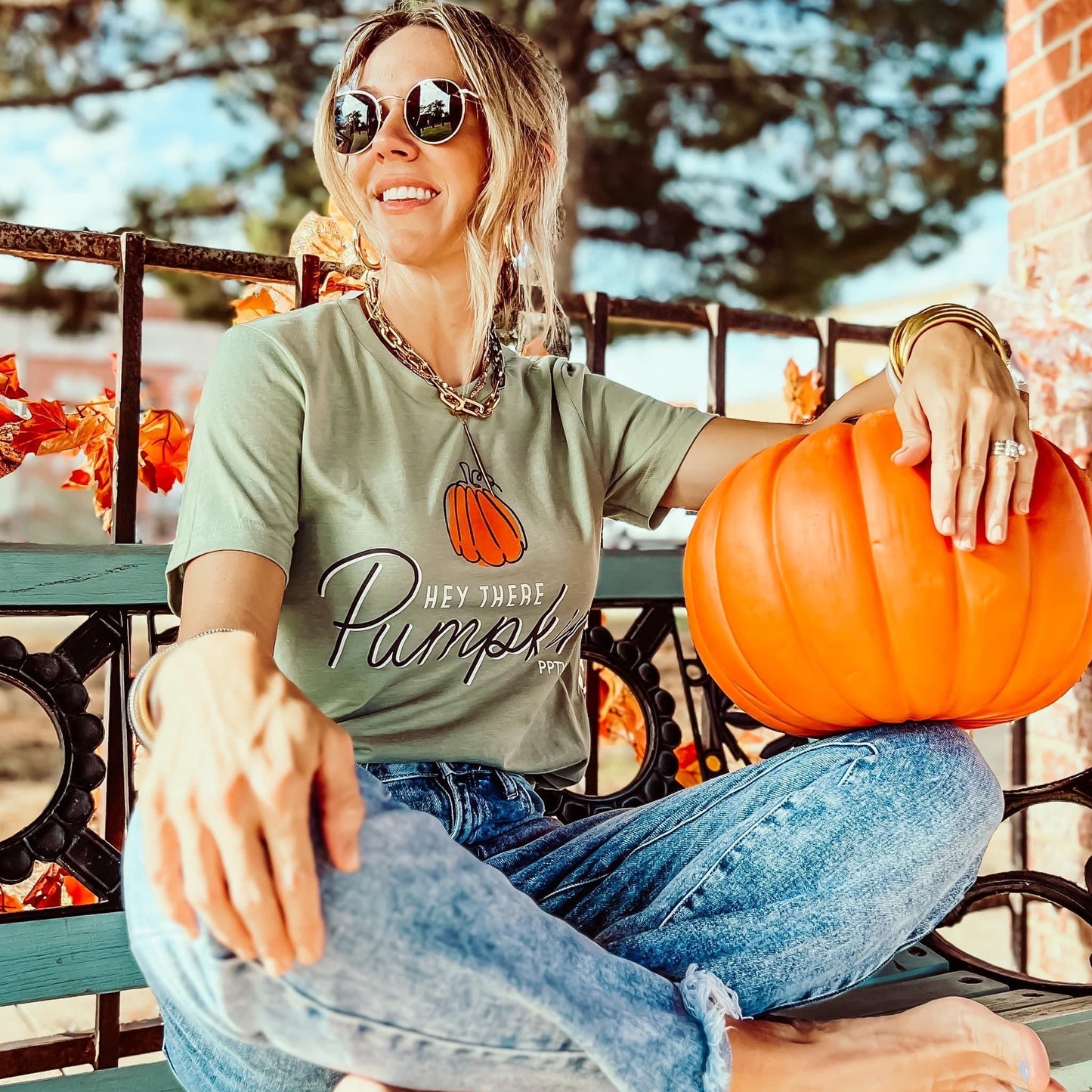 Hey There Pumpkin Graphic Tee