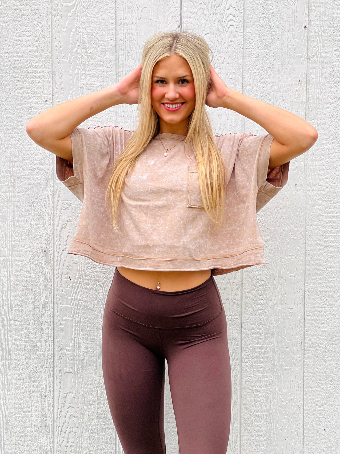 Mocha Acid Wash Crop-DEALS