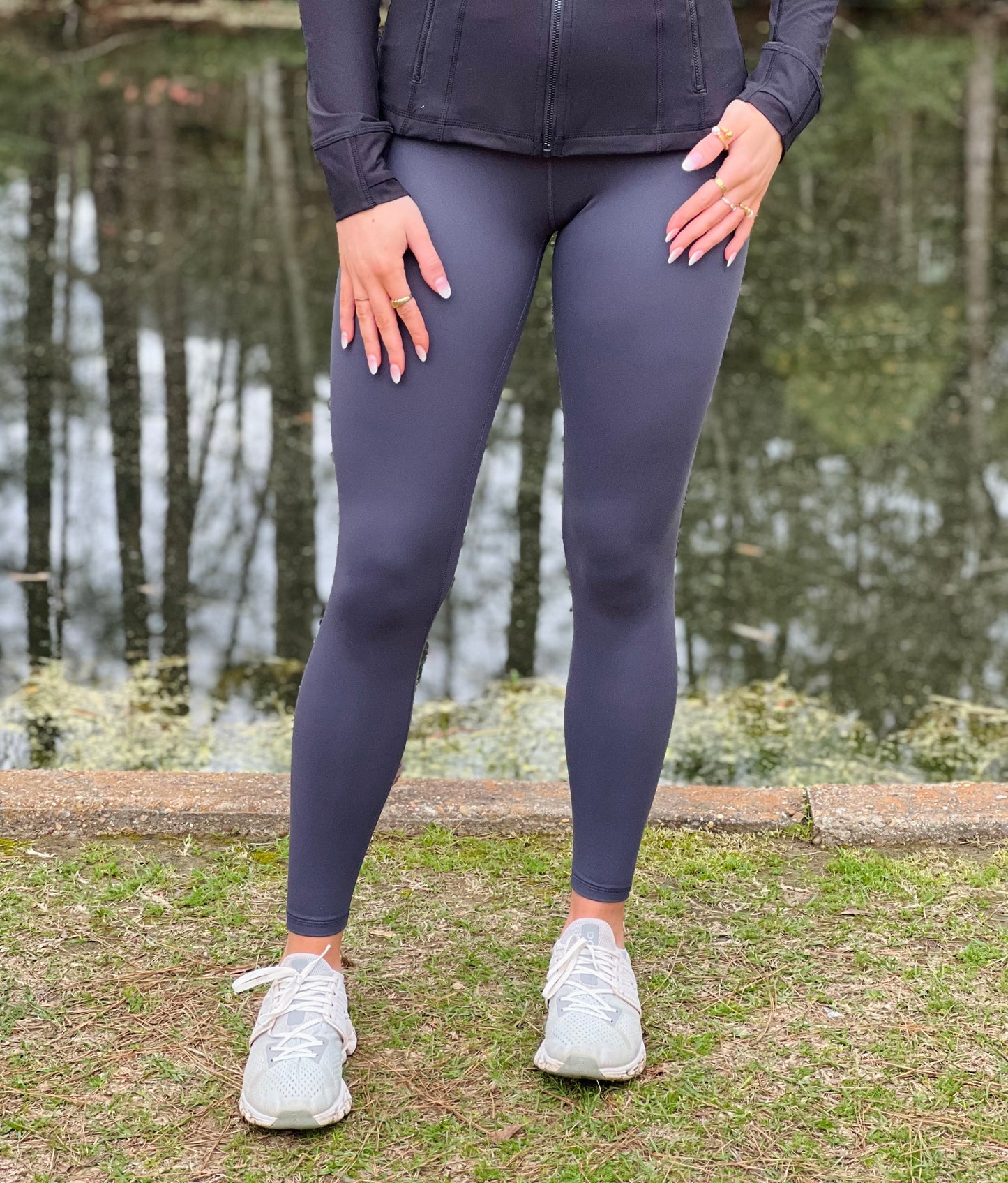 Grey Butter Soft Leggings-DEALS