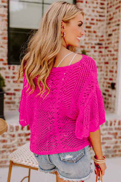 Pretty n Pink mesh top ⭐️