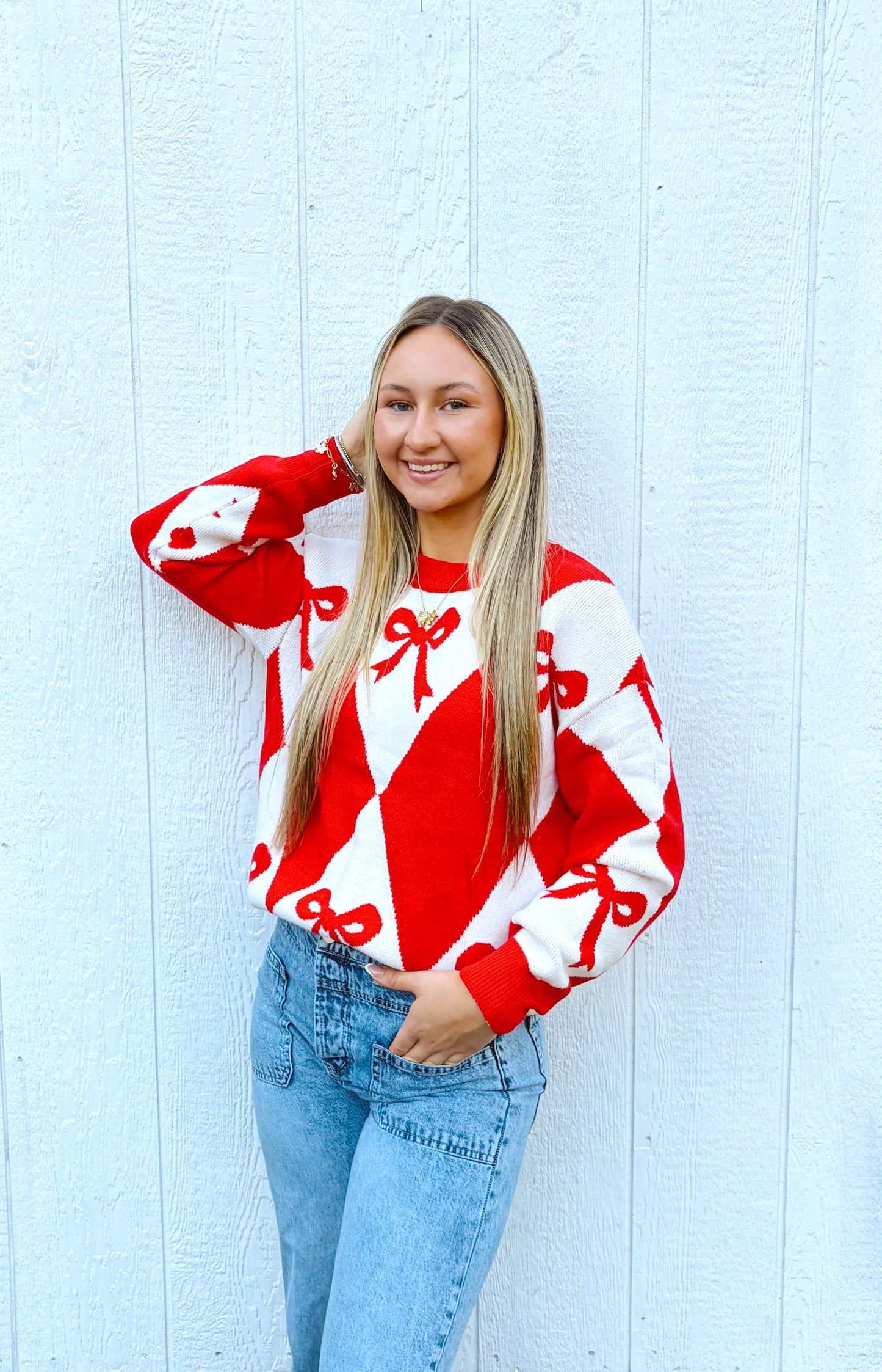 Coquette Christmas Sweater-DEALS