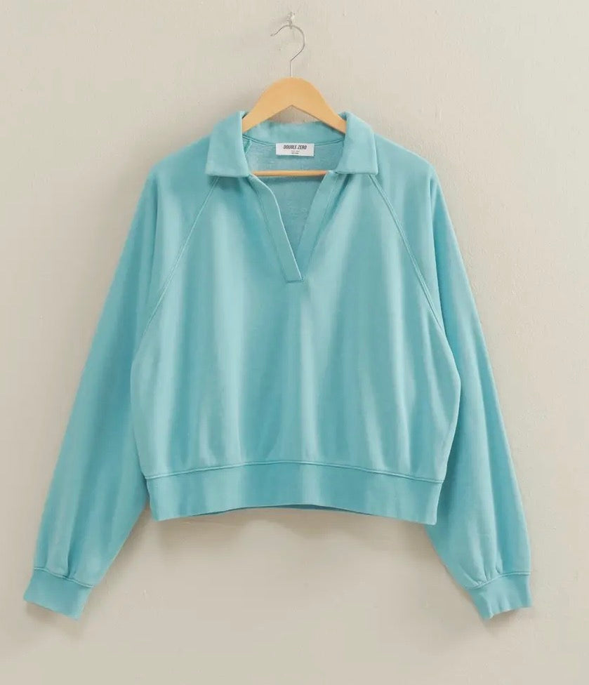 Raglan Sleeve Sweatshirt-DEALS