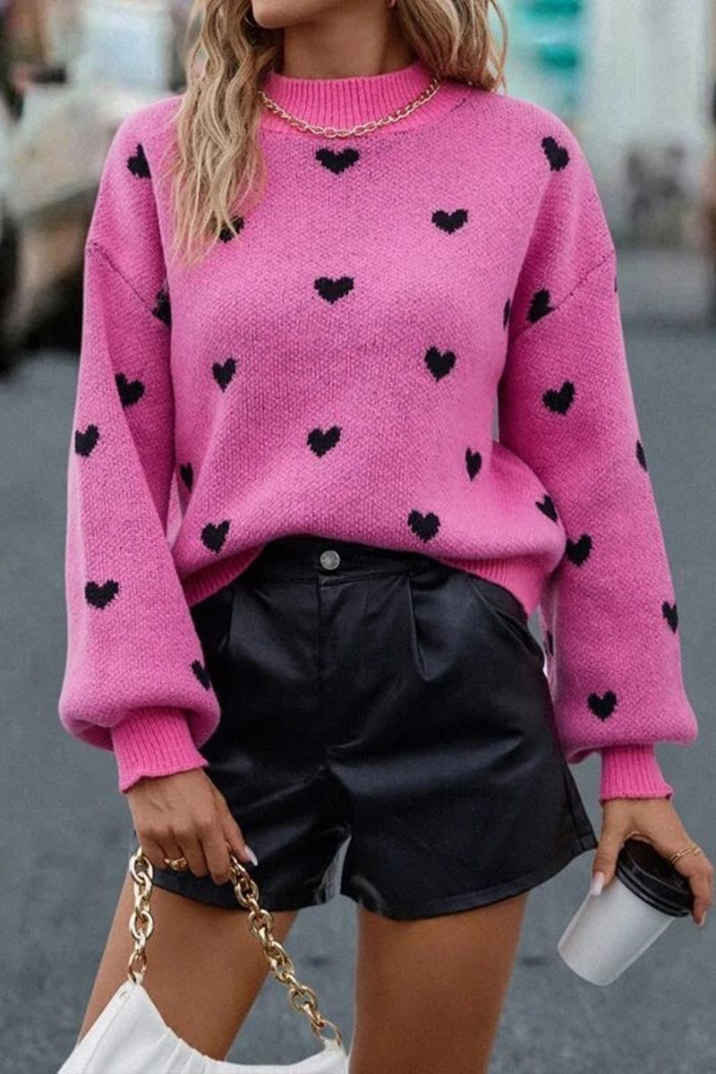 I Heart You Pink Sweater-Valentines