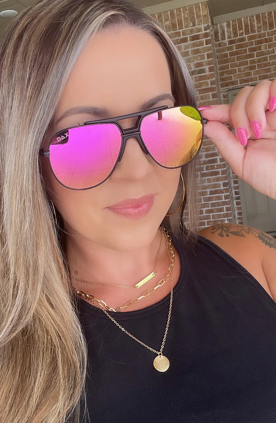 Dax Eyewear-Brooks in Hot Pink!