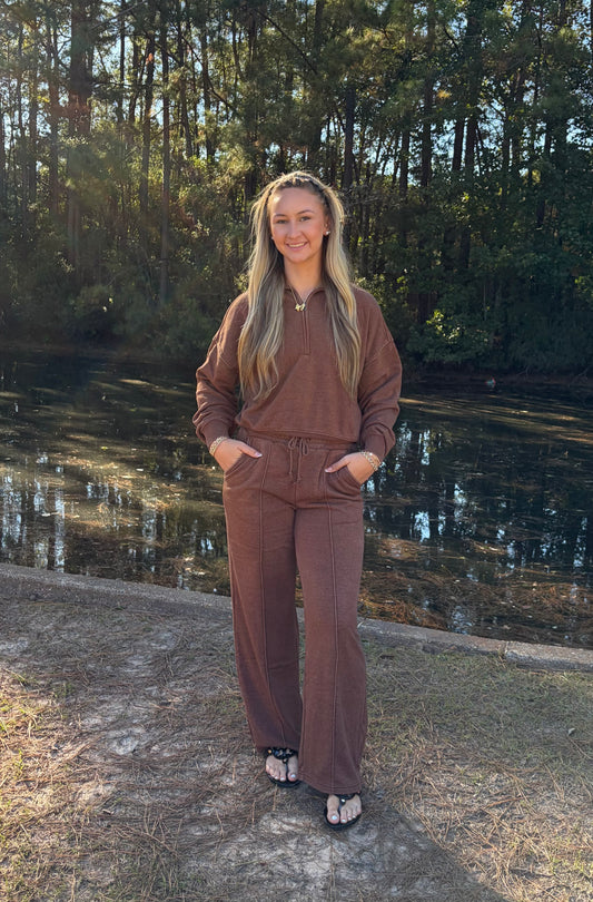 Cozy Vibes Brown Set-DEALS