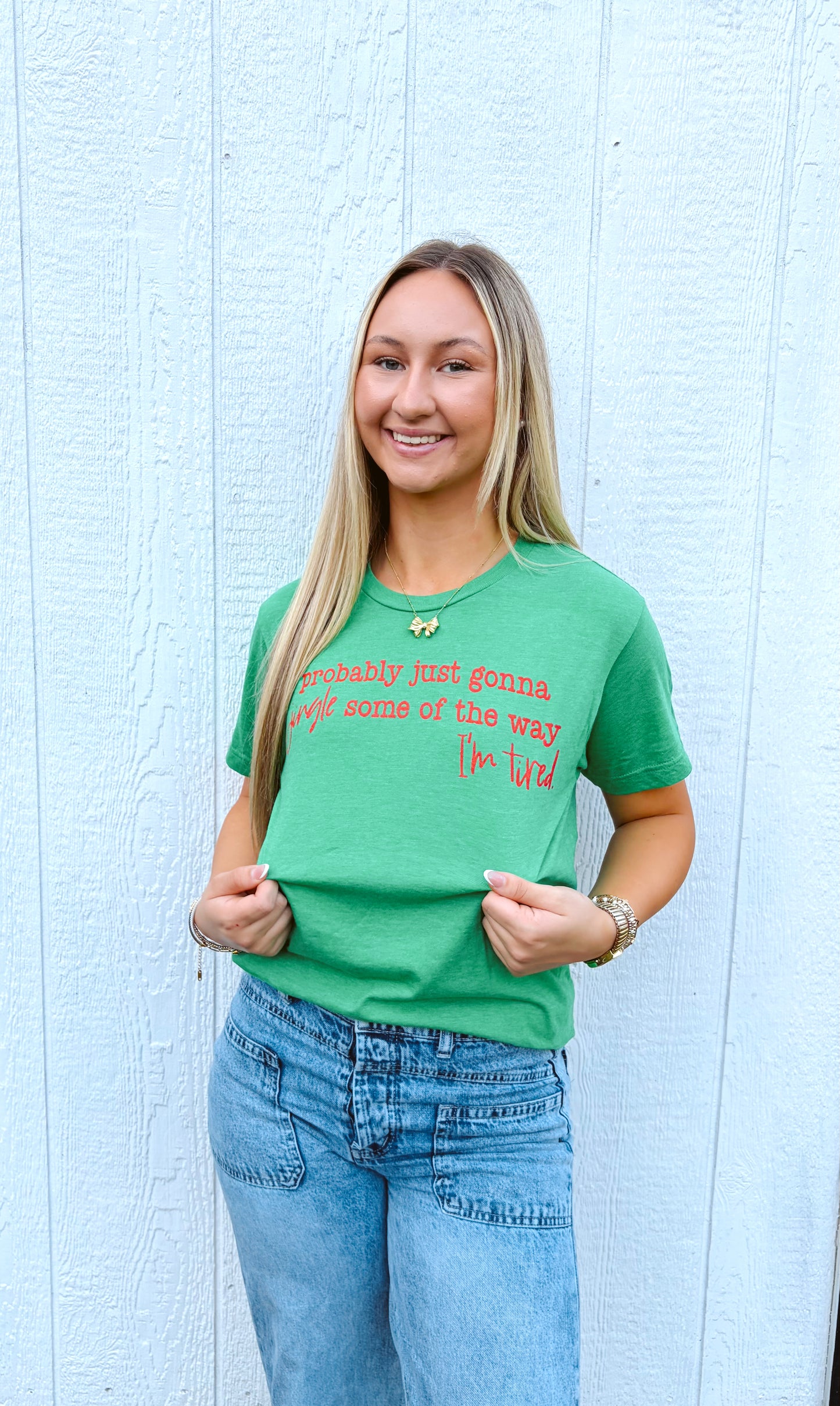 Probably Just Jingle Some of the way. graphic tees-DEALS