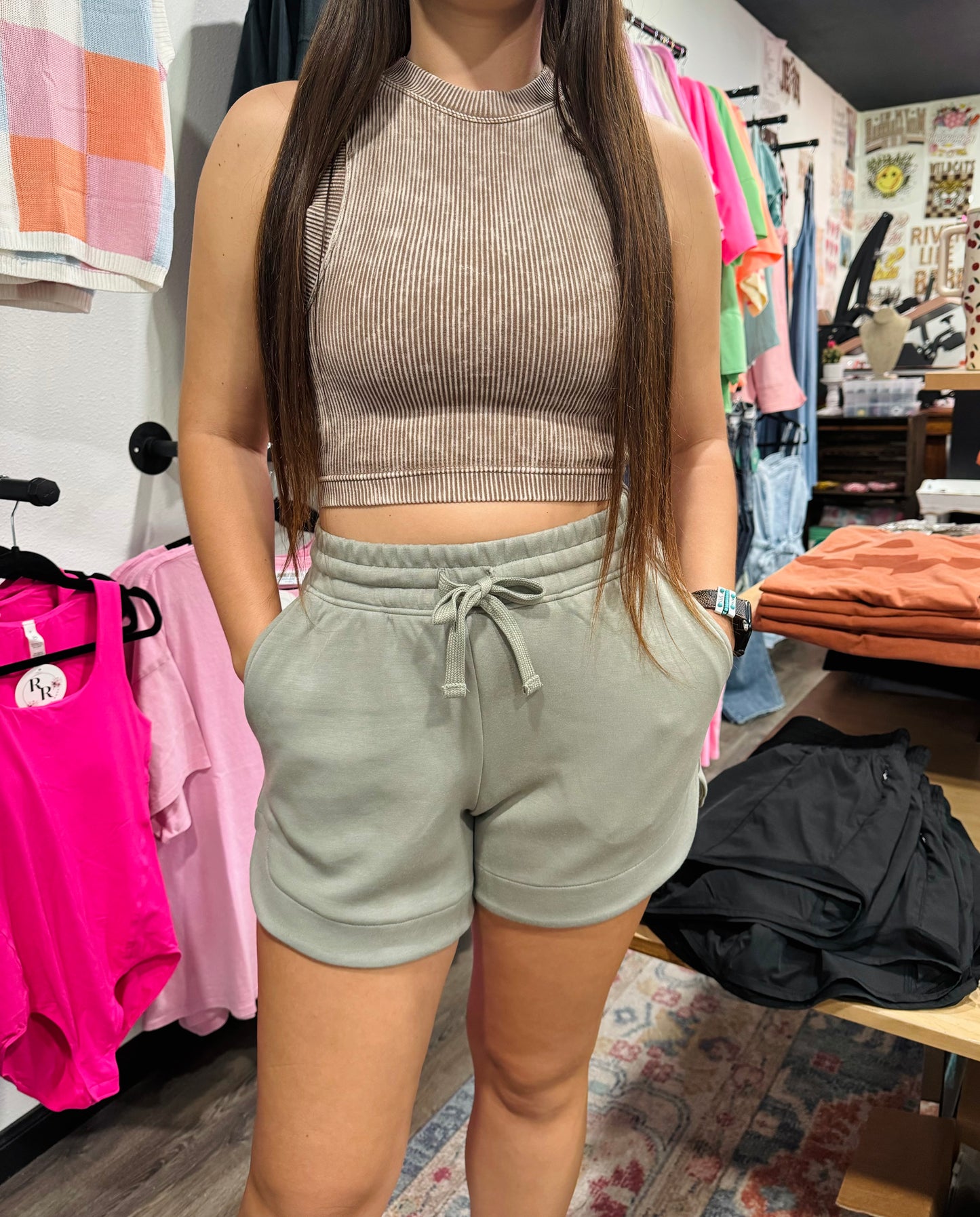 Comfy Vibes Butter Soft Shorts-DEALS