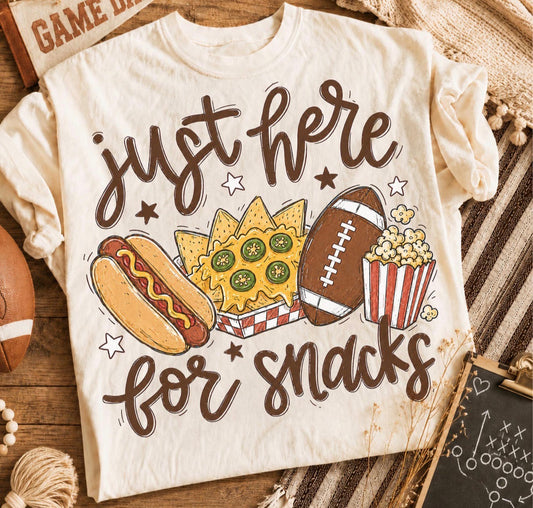 Just here for the snacks