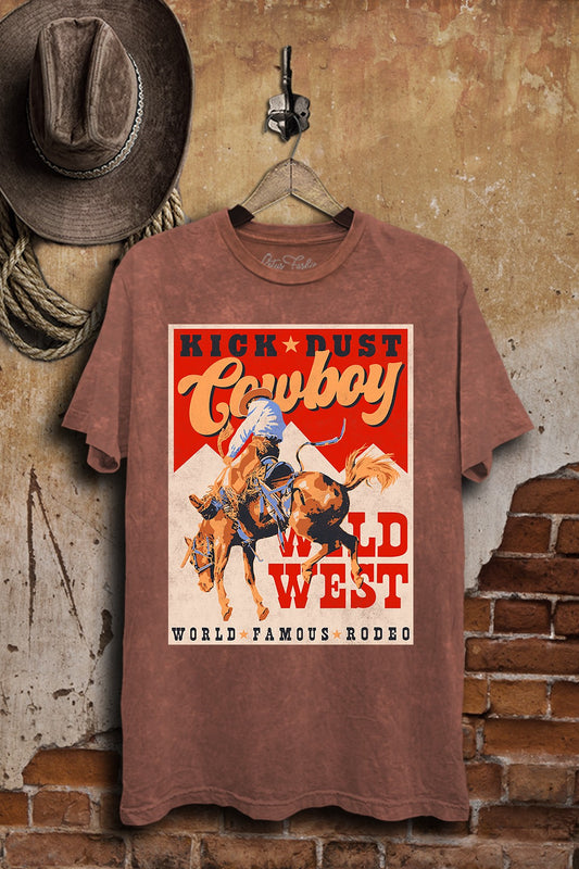 Kick Dust Cowboy Mineral Wash Graphic-PO