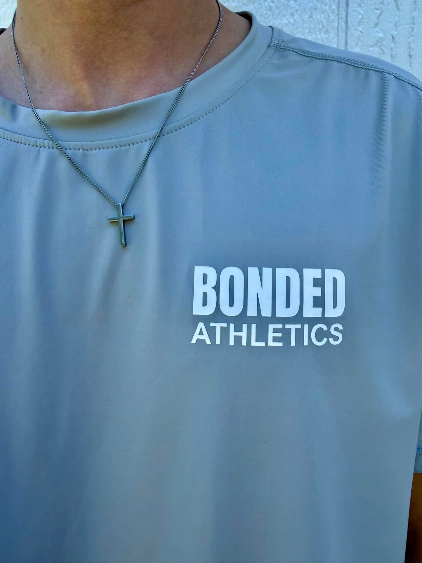 Men’s Bonded Tee-Grey