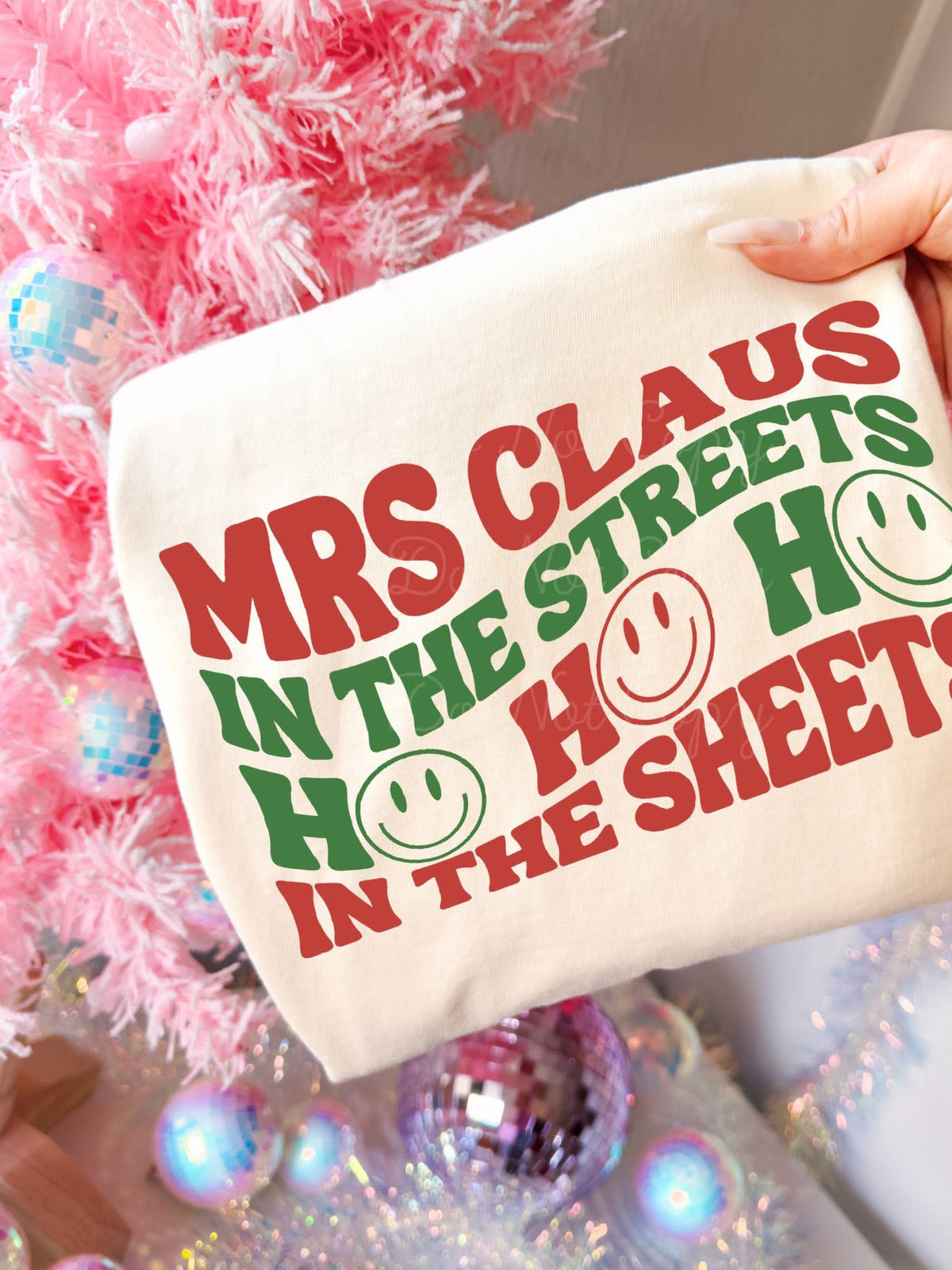 Mrs. Claus in the Streets