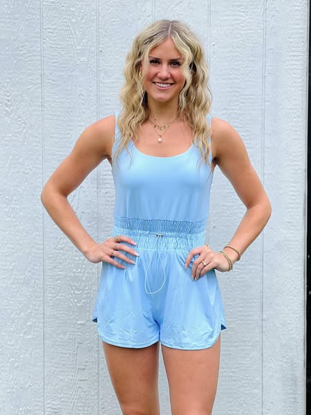 Blue Skys Athletic Romper-DEALS