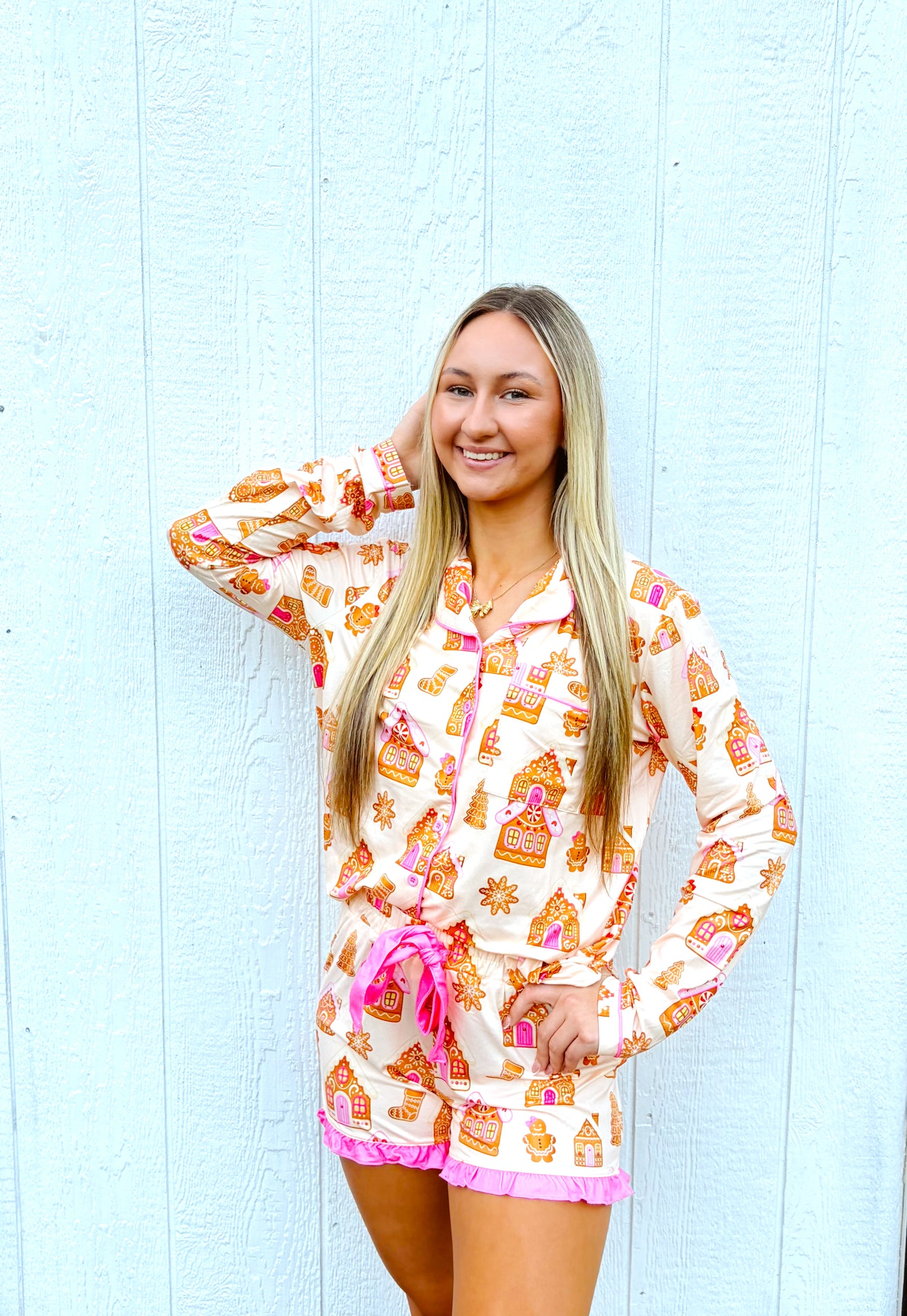 Gingerbread Christmas Pajamas-DEALS