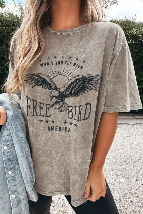Free Bird Tee-DEALS