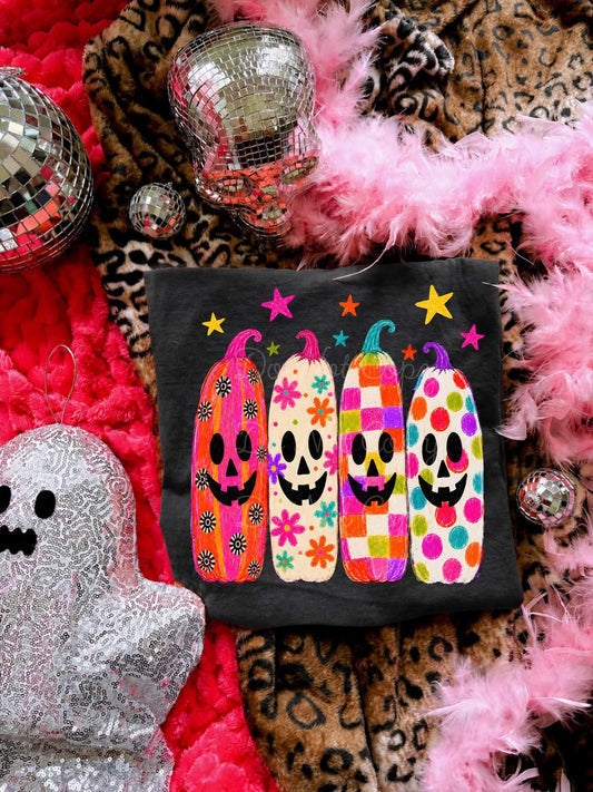 Colorful Pumpkins