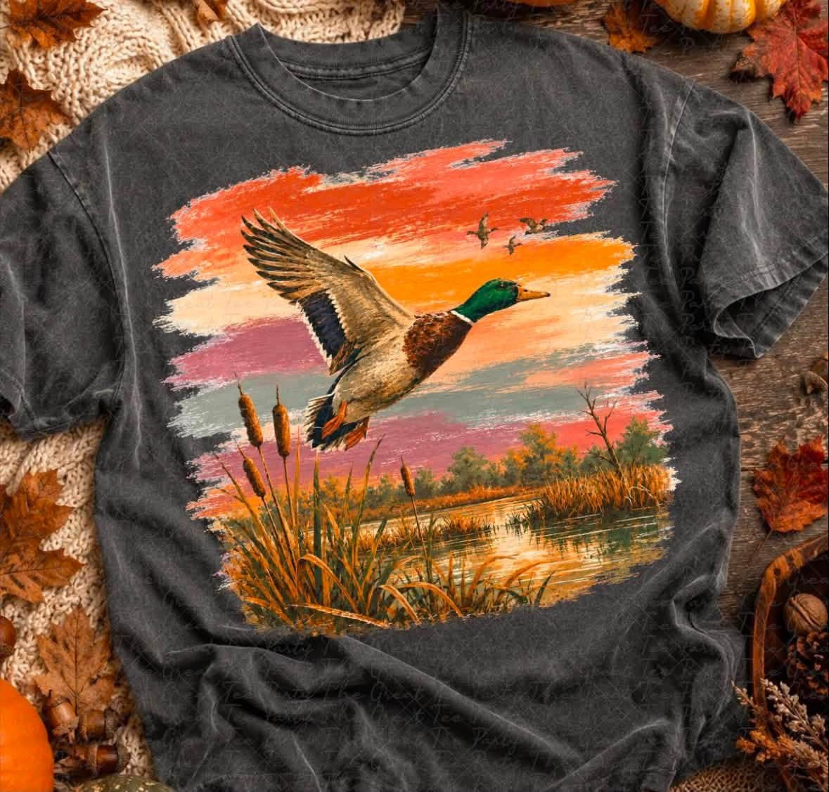 Sunset Duck