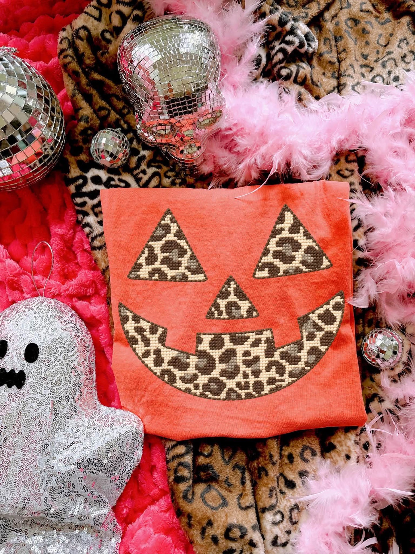 Cheetah Jack O Lantern