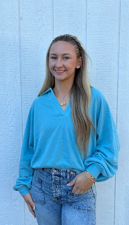 Raglan Sleeve Sweatshirt-DEALS