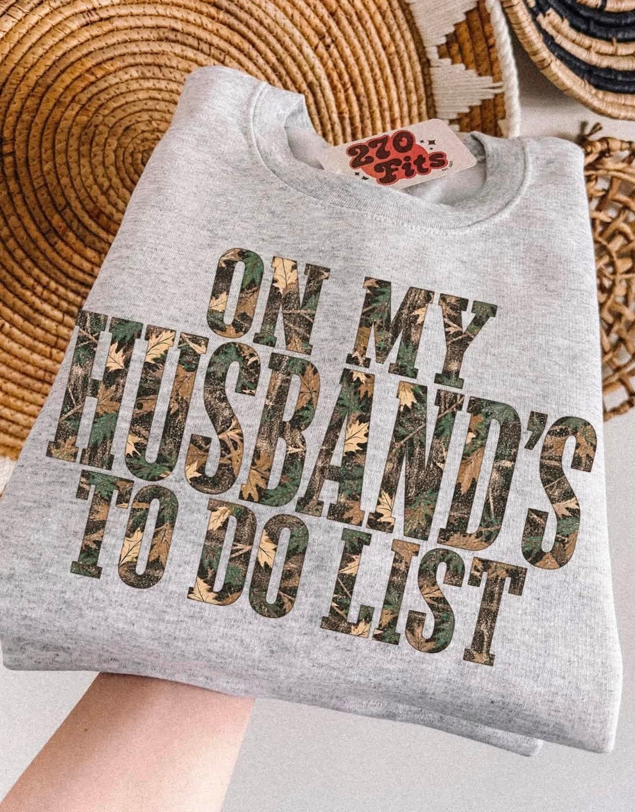 Husbands To Do List
