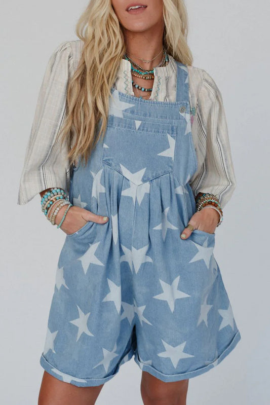 Star of the Show Shorts Romper-PO