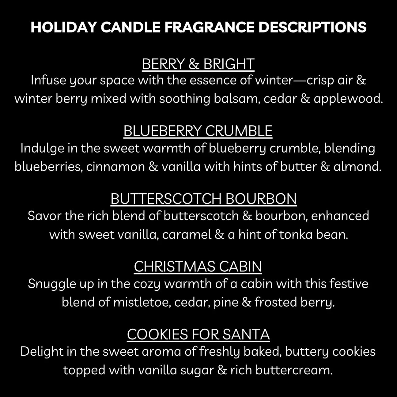 Waterville Candles-DEALS