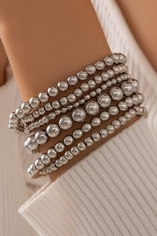 Silver Bracelet Stack-DEALS