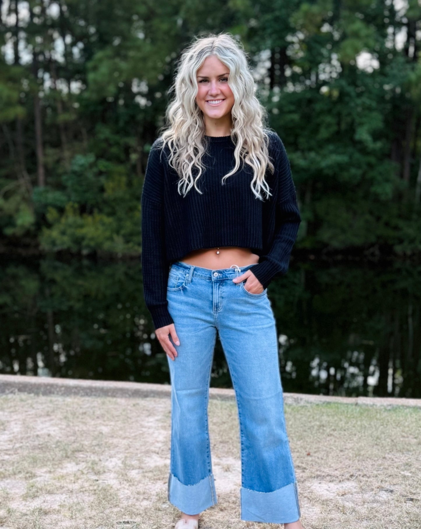 Mid-rise Flare KanCan Denim-DEALS