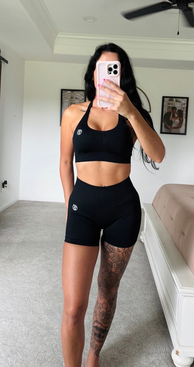 Bonded Biker Set-Black