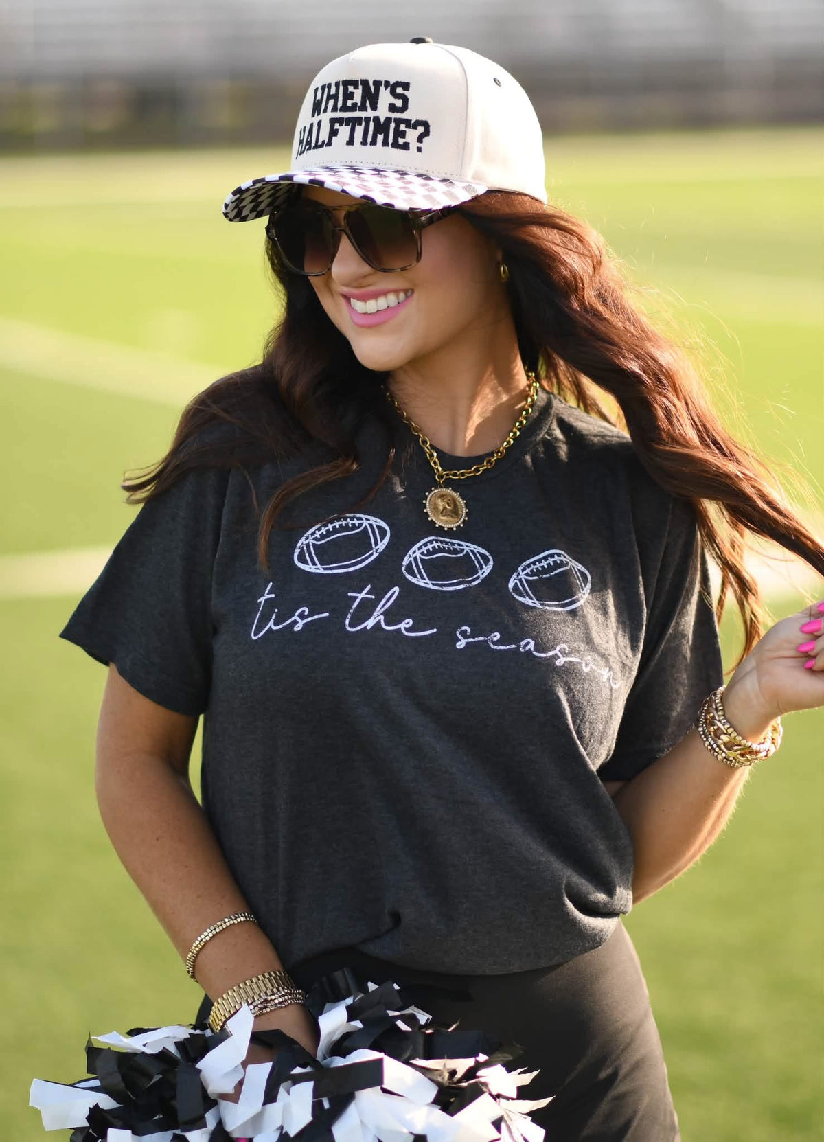Tis the season football graphic tee