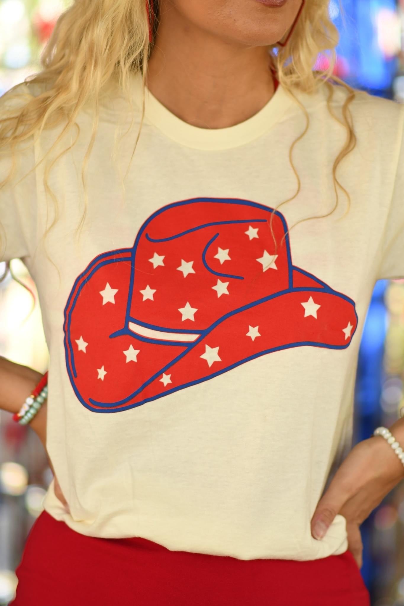 Patriotic Hat Tee-DEALS