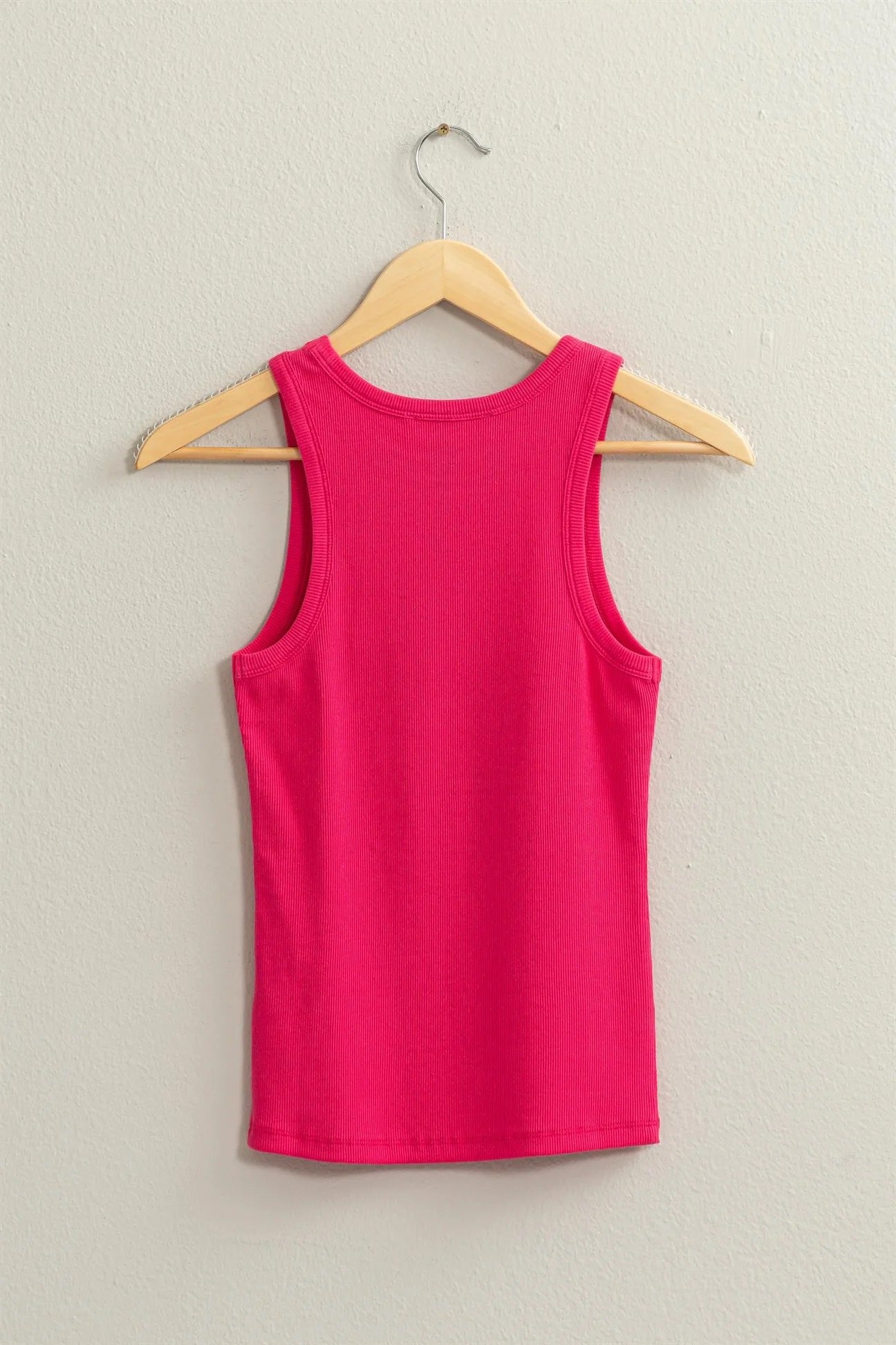 Summer Daze Pink Ribbed Tank-DEALS