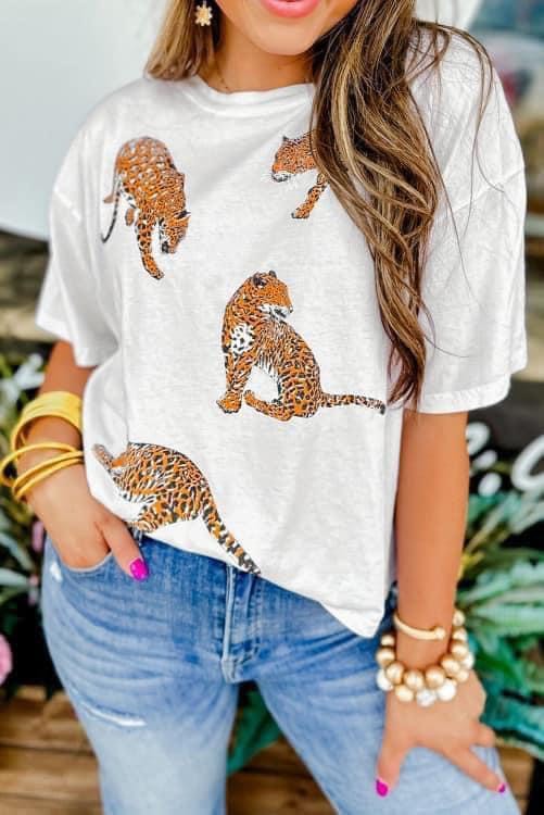 Leopard Tee-DEALS