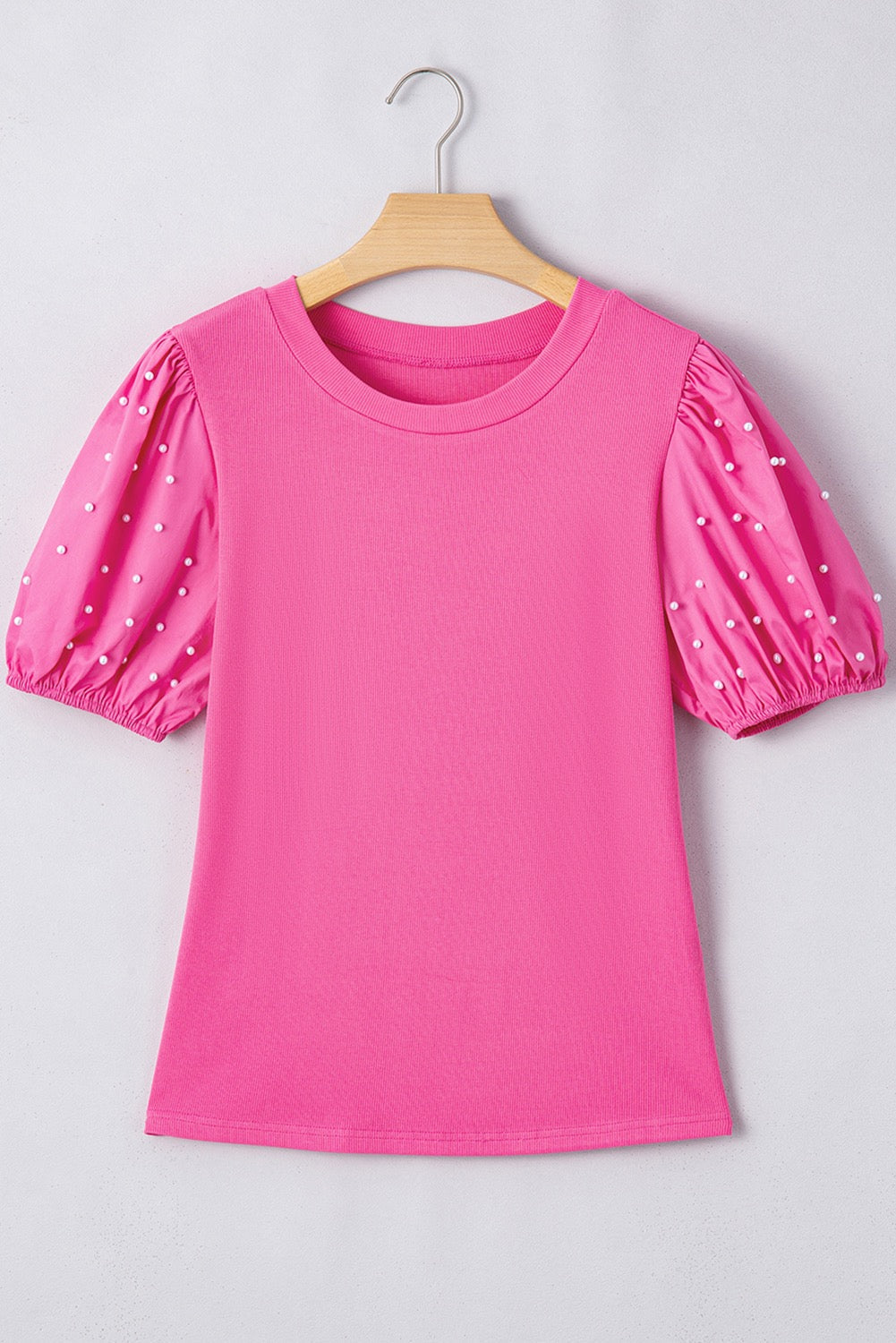 Pink Pearl Sleeves Top RTS