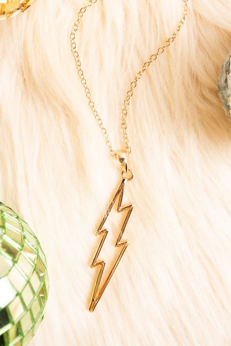 Lightening Bolt Necklace *