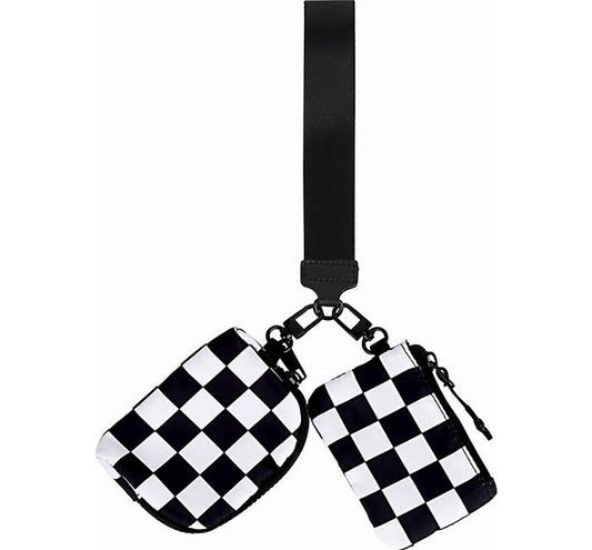 Checkered Dual Keychain-DEALS