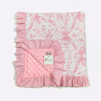 Floral Coquette Minky Blanket-KIDS